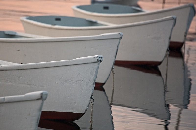 Rowboat 3 12 x 18 - Isles of Shoals