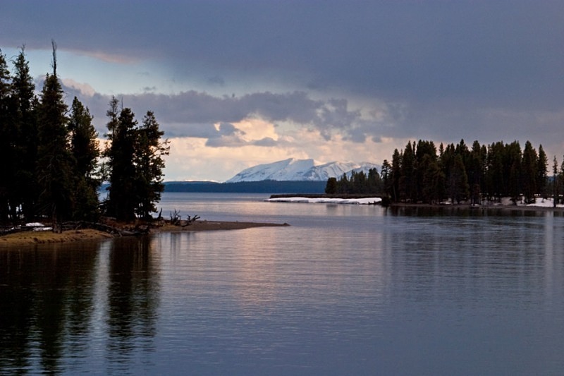 Yellowstone Lake  12 x 18 - Out West