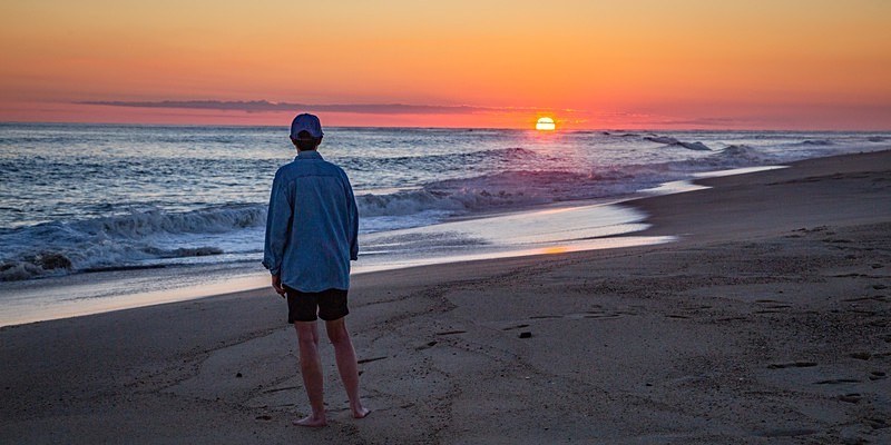 Sunset Solitude - Nantucket