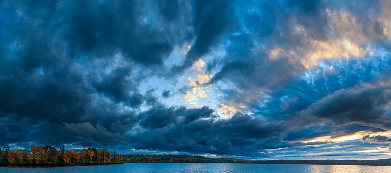 Winnisquam Panorama 8 x 18 - New Hampshire