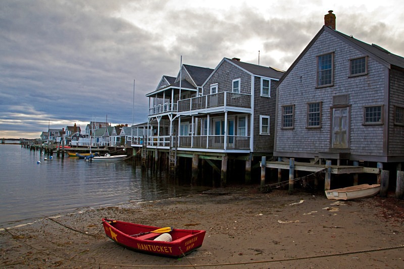 Easy Street Sunken Ship 12 x 18 - Nantucket