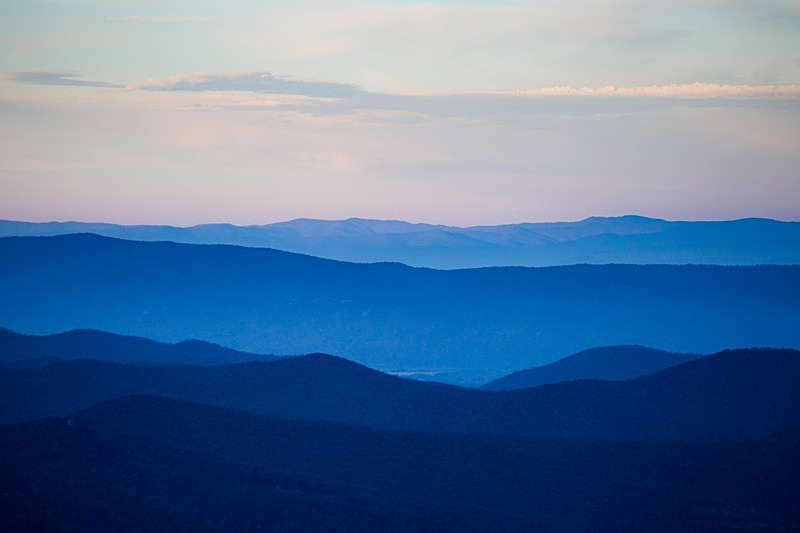 Skyline Blues - Landscapes