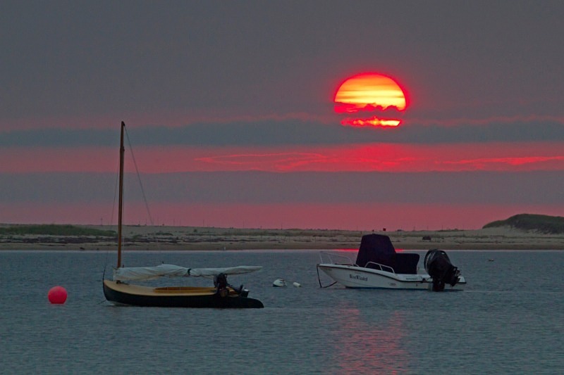 Lazy Sunset 12 x 18 - Nantucket