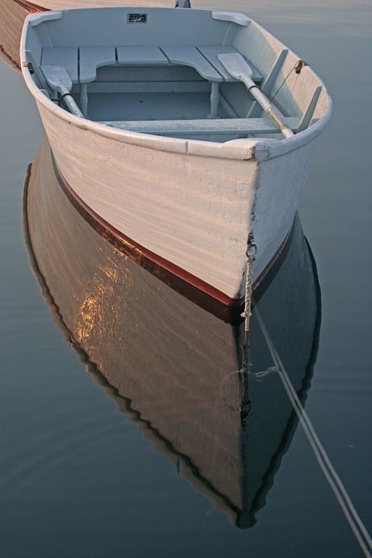 Rowboat 4 12 x 18 - Reflections