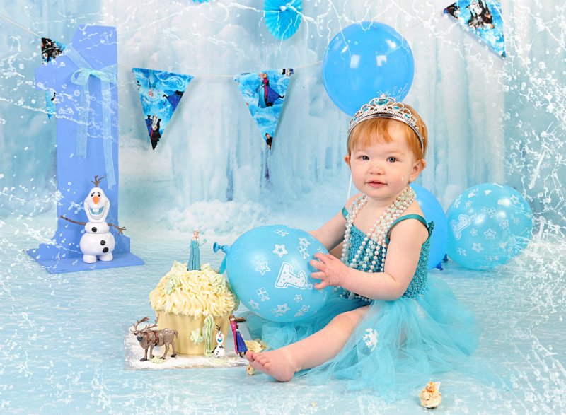 frozen cs1 - Cake Smash