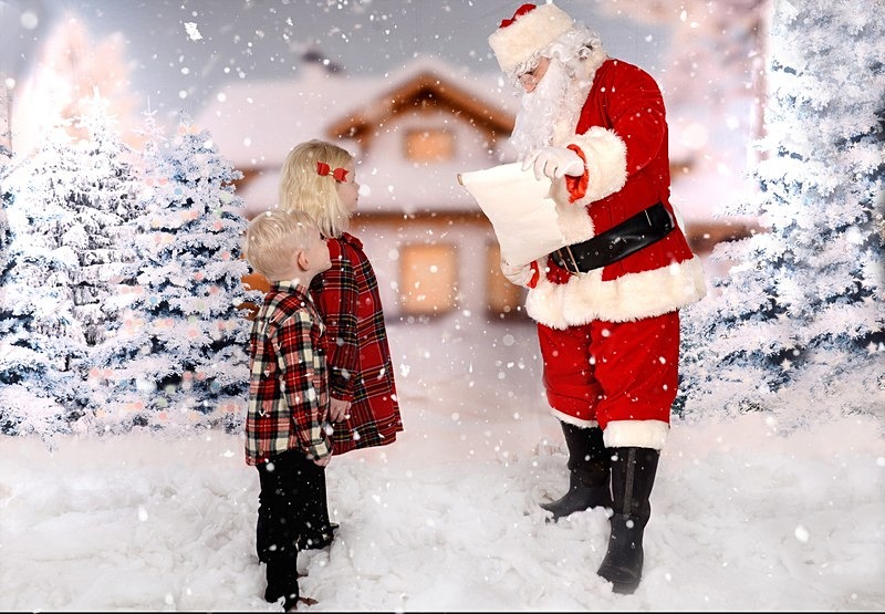Snowy house - Christmas