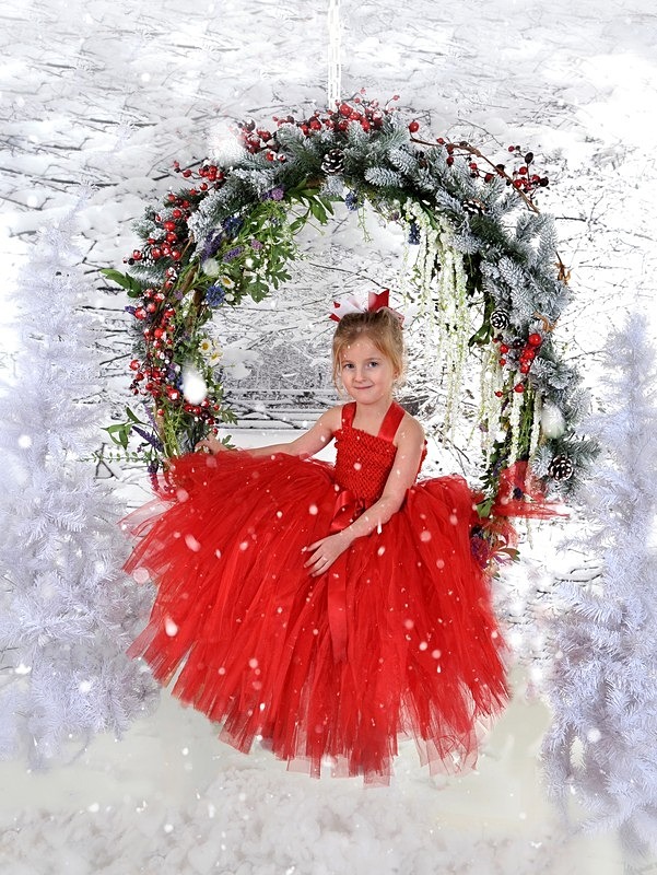 red hoop - Christmas