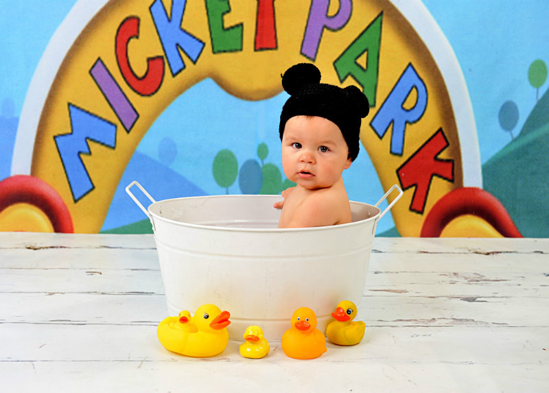 mickey park splash - Cake Smash