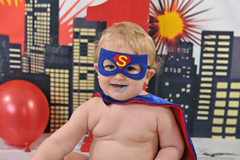 super hero - Cake Smash