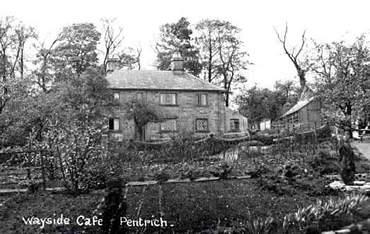 Pentrich. East View Wayside Cafe 65 - OLD PHOTOS OF DERBYSHIRE