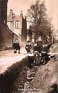 Derby Halfpenny Lane 305 - OLD PHOTOS OF DERBY