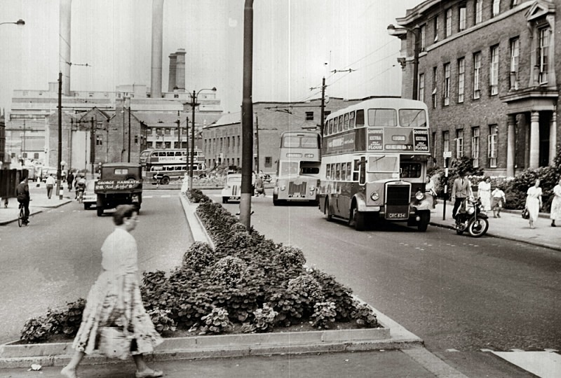 Corporation Street Derby 12 - TRENT MOTOR BUSES