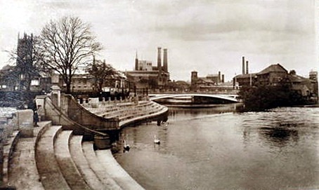 Exeter Bridge Derby 331 - OLD PHOTOS OF DERBY