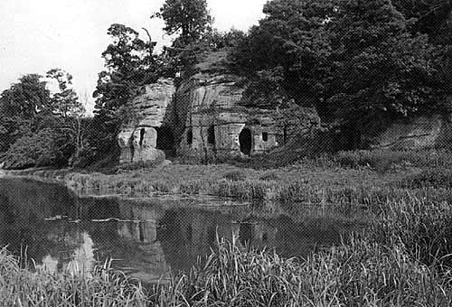 Anchor church nr Repton 78 - OLD PHOTOS OF DERBYSHIRE