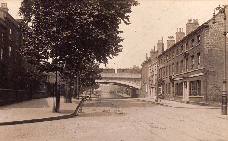 Derby Friargate Rail Bridge 411 - OLD PHOTOS OF DERBY
