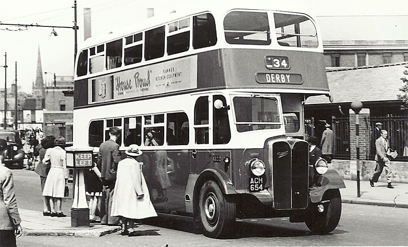 ACH 654  1 - TRENT MOTOR BUSES