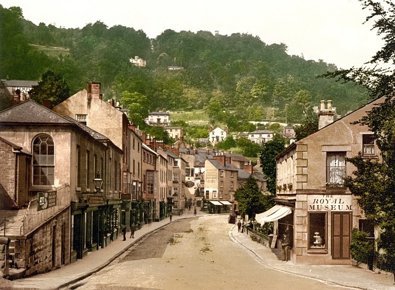 Matlock South Parade and Heights of Abraham Derbyshire 64 - DERBYSHIRE PEAK DISTRICT