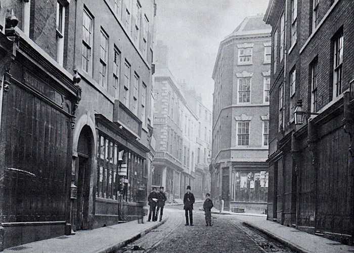Derby Rotton Row in Market Head 291 - OLD PHOTOS OF DERBY