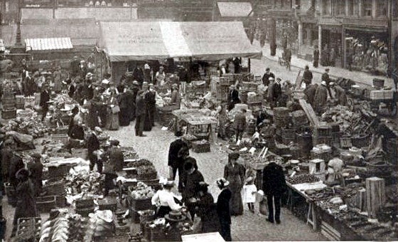 Market Place  Derby 352 - OLD PHOTOS OF DERBY