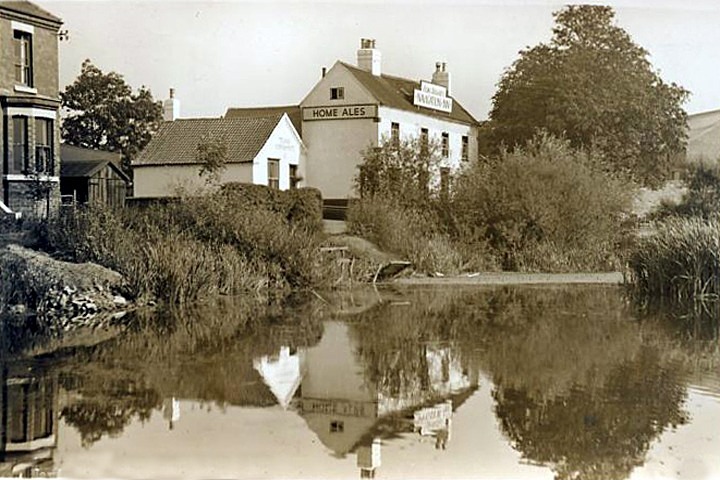 Trent Lock Navigation Inn 70 - OLD PHOTOS OF DERBYSHIRE