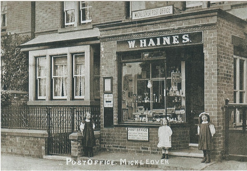 Mickleover Post Office 455 - OLD PHOTOS OF DERBY