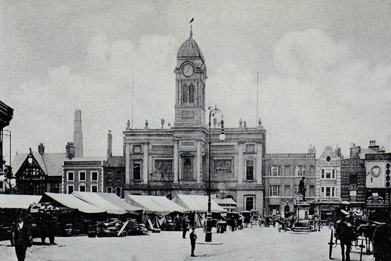 Derby Market Place 312 - OLD PHOTOS OF DERBY