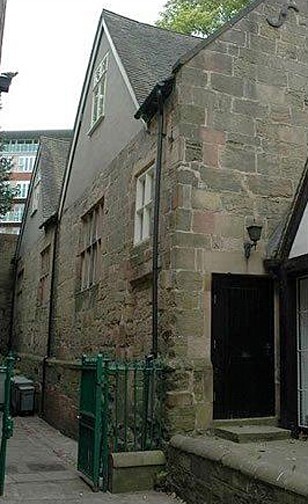 St Peters Churchyard school building 28 - DERBY GRAMMAR SCHOOL