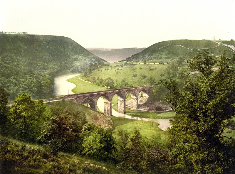 Monsal Dale  Derbyshire 73 - DERBYSHIRE PEAK DISTRICT