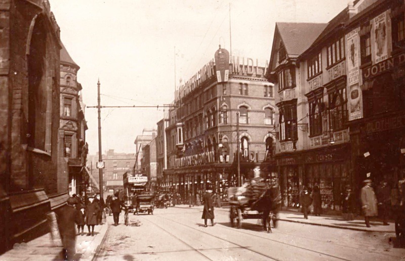 St Peters St Derby 417 - OLD PHOTOS OF DERBY