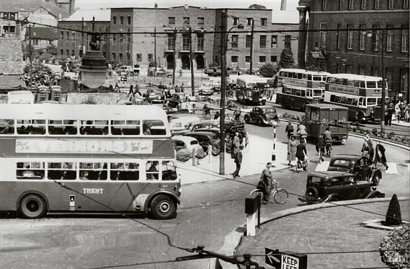 Corporation Street Derby 4 - TRENT MOTOR BUSES