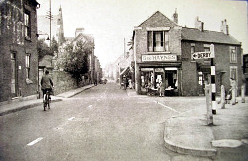 Melbourne Derby Rd 76 - OLD PHOTOS OF DERBYSHIRE