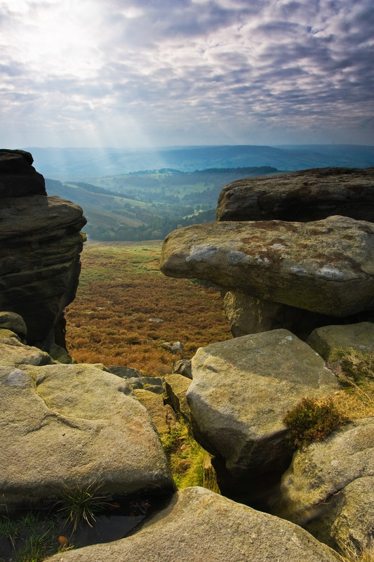 Fine art landscape photography taken from the stunning location of the Peak District National Park.