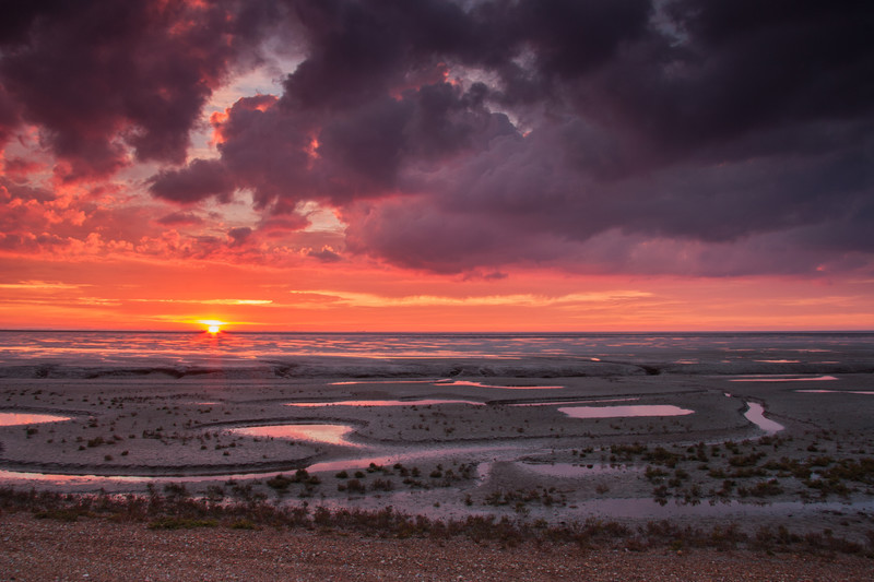 Fine art landscape photography taken from the stunning location of the Norfolk coastline in the UK.