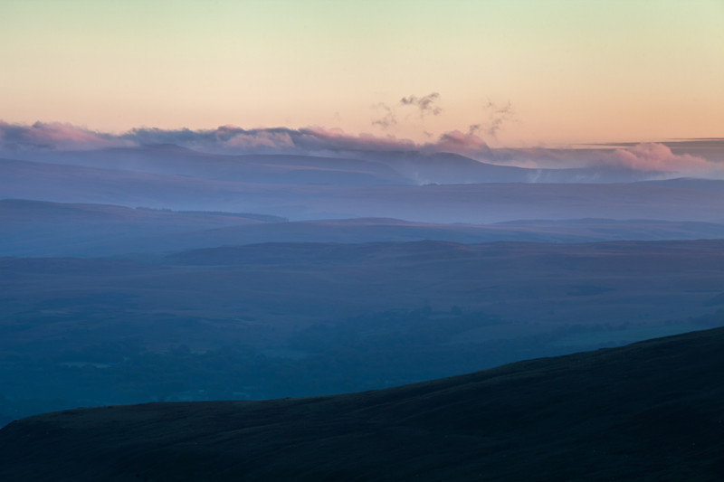 Fine art landscape photography taken from the stunning location of the Brecon Beacons National Park.