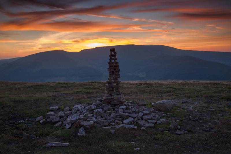 Fine art landscape photography taken from the stunning location of the Brecon Beacons National Park.