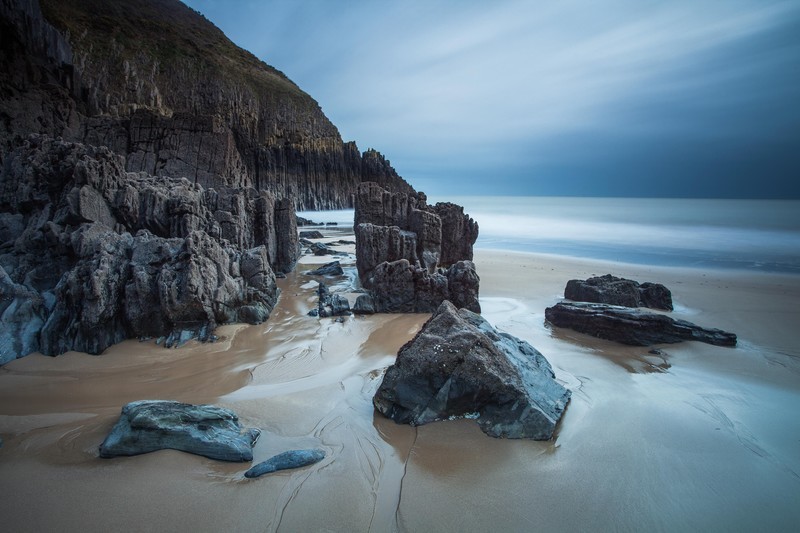 Landscape photography of the Pembrokeshire National Park