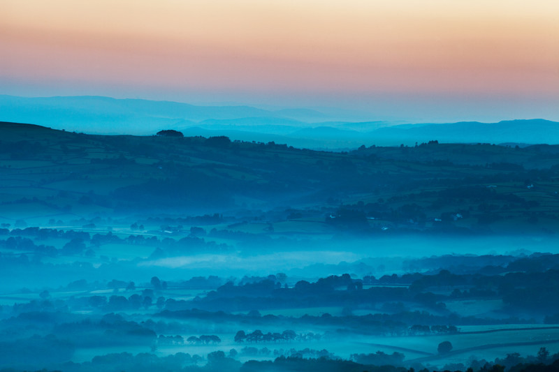 Fine art landscape photography taken from the stunning location of the Brecon Beacons National Park.