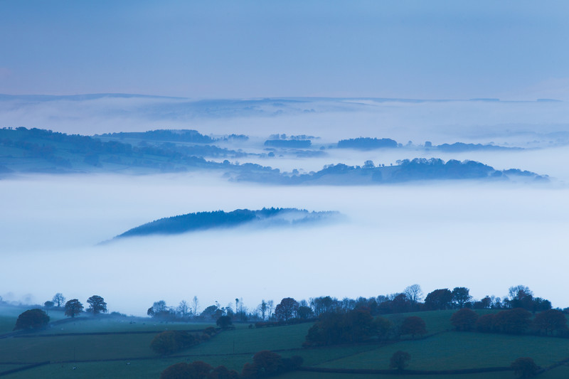 Fine art landscape photography taken from the stunning location of the Brecon Beacons National Park.