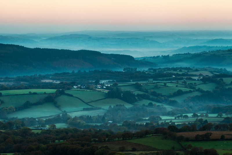 Fine art landscape photography taken from the stunning location of the Brecon Beacons National Park.