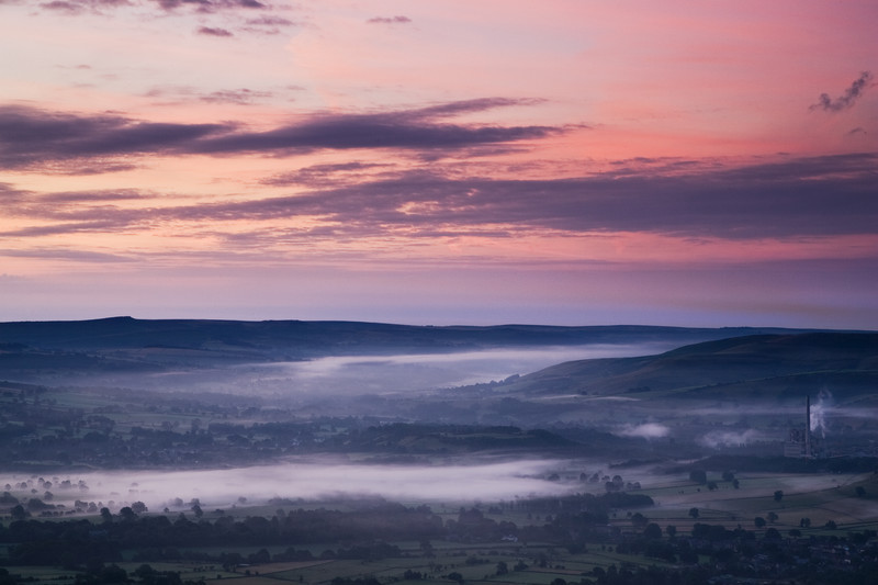 Fine art landscape photography taken from the stunning location of the Peak District National Park.
