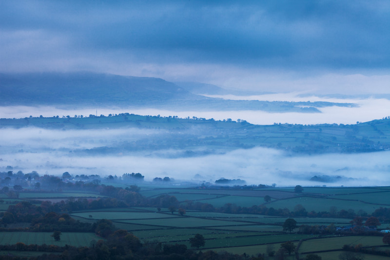 Fine art landscape photography taken from the stunning location of the Brecon Beacons National Park.