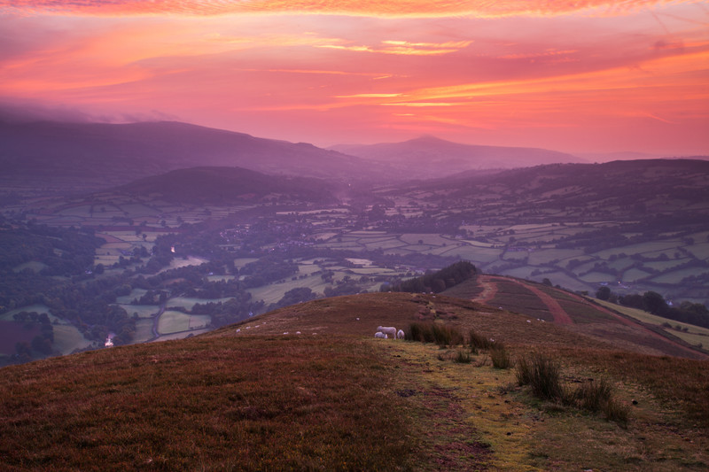 Landscape photography taken in the UK by photographer Lewis Phillips