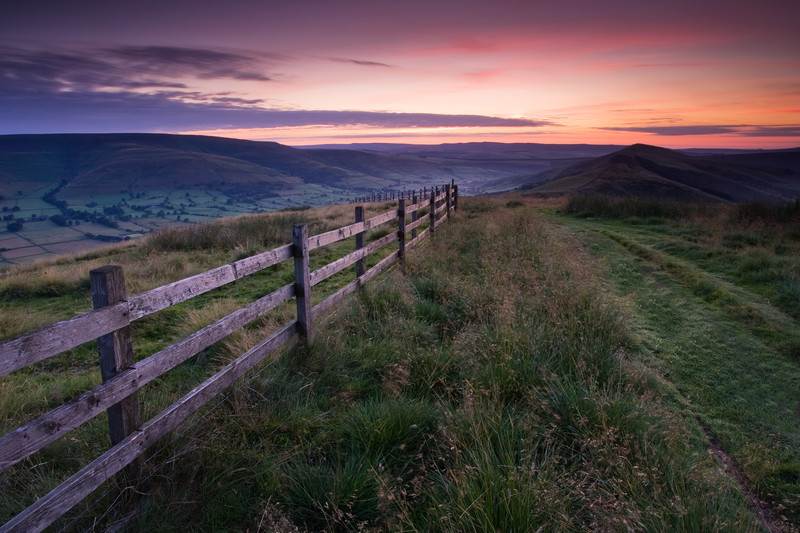 Landscape photography taken in the UK by photographer Lewis Phillips
