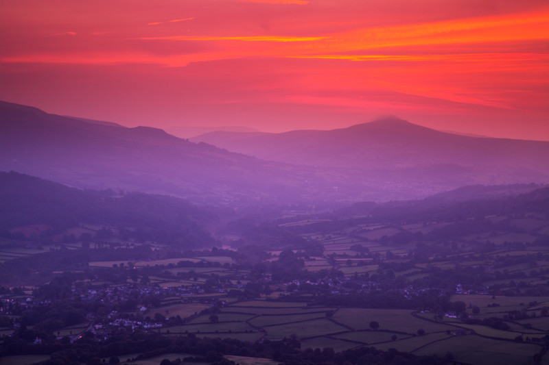 Landscape photography taken in the UK by photographer Lewis Phillips