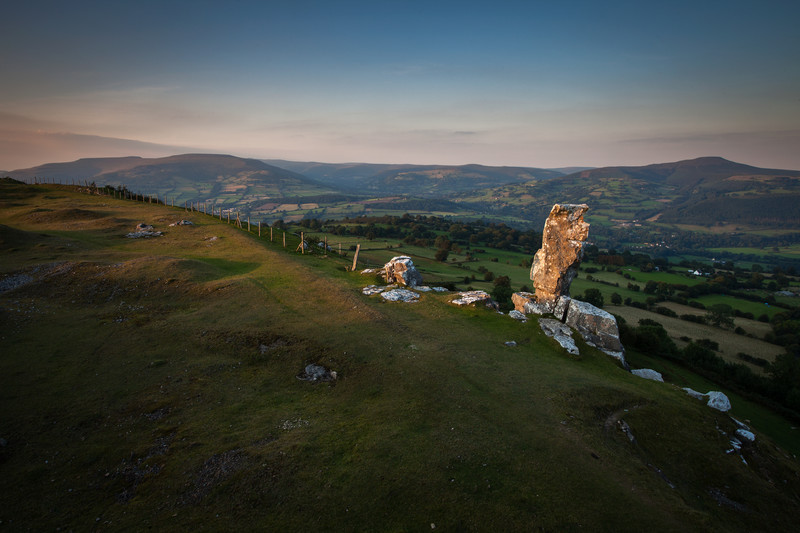 Fine art landscape photography taken from the stunning location of the Brecon Beacons National Park.