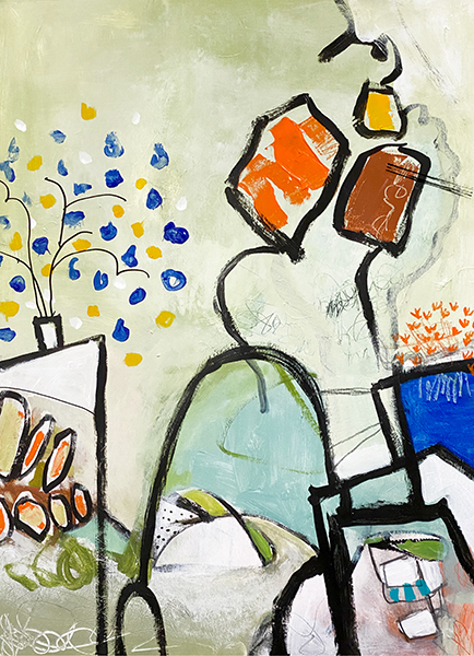  - FLOWERS IN VASES...SORT OF