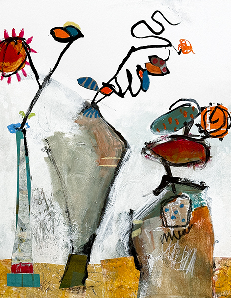  - FLOWERS IN VASES...SORT OF