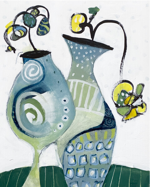  - FLOWERS IN VASES...SORT OF