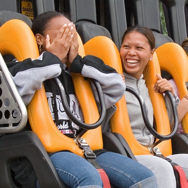 Amusement park thrills - PORTRAITS AND CANDIDS