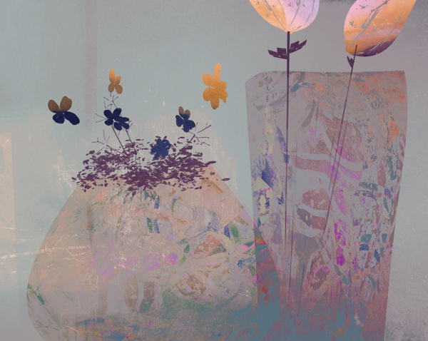  - FLOWERS IN VASES...SORT OF